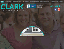 Tablet Screenshot of clarkins1.com